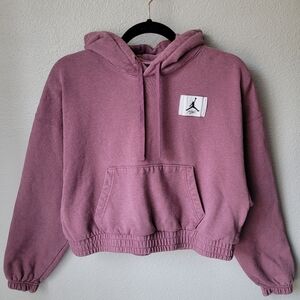 Jordan Jumpman Flight Essential Fleece Hoodie, Size Small, Color Washed Purple